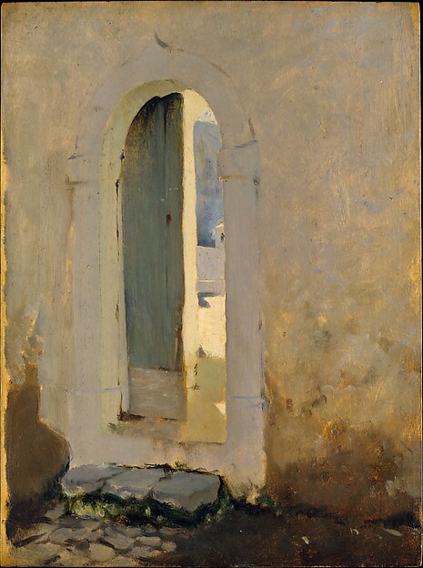 John Singer Sargent, Open Doorway, Morocco