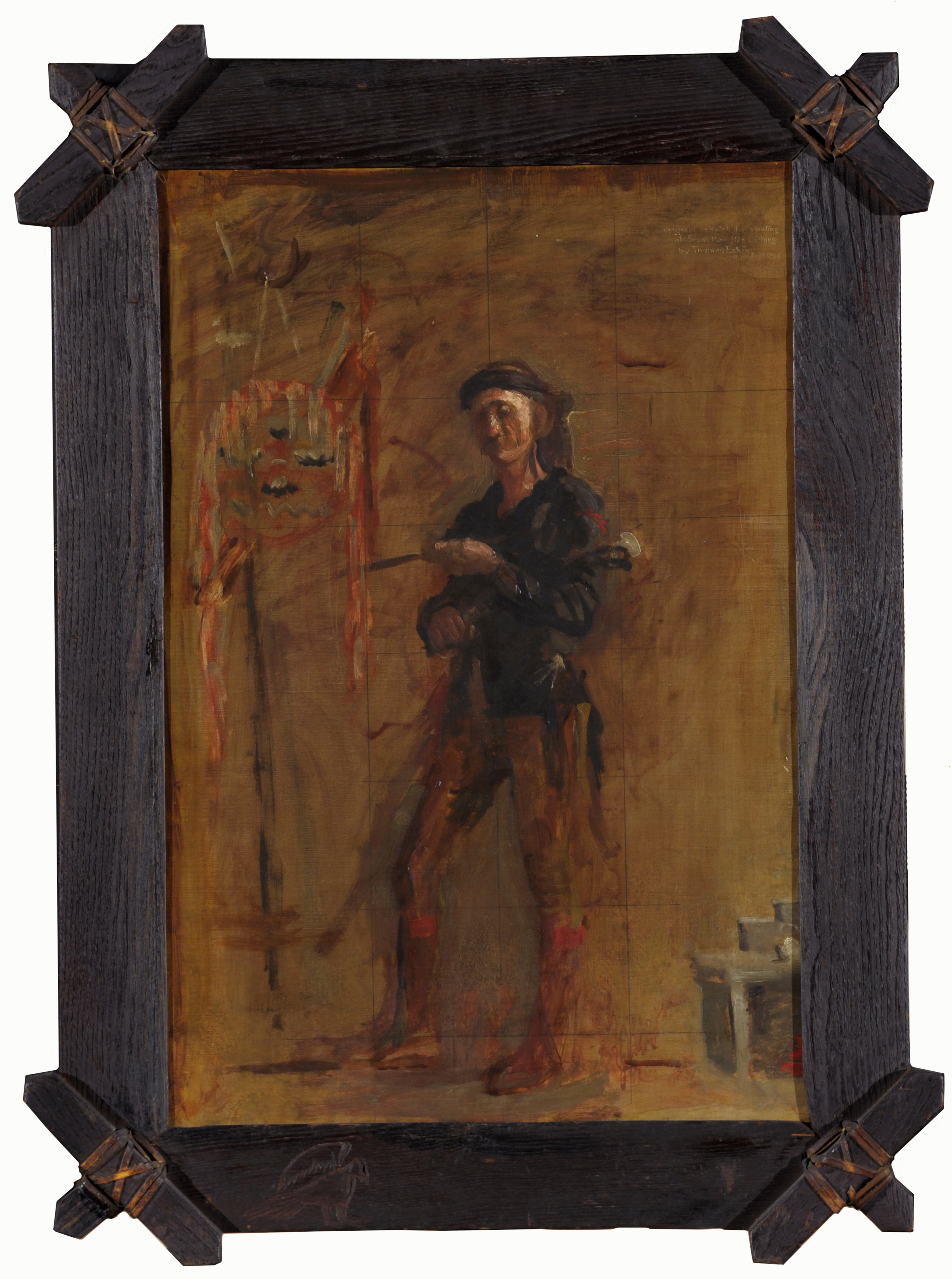 Thomas Eakins, Study for "Portrait of Frank Hamilton Cushing"