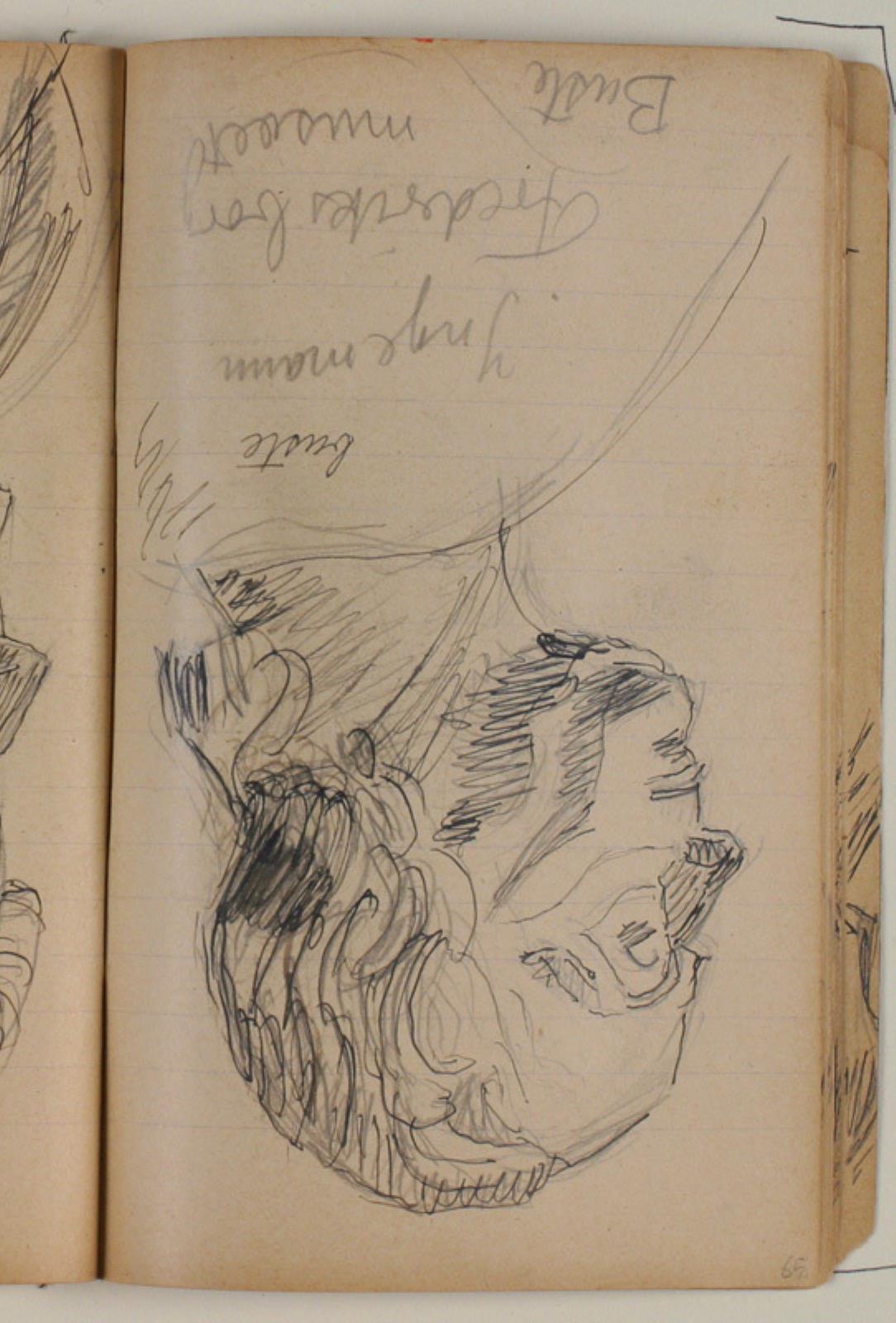 Niels Larsen Stevns, Studie af B.S. Ingemann efter portrætbuste på Frederiksborg