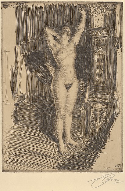 Anders Zorn, Early