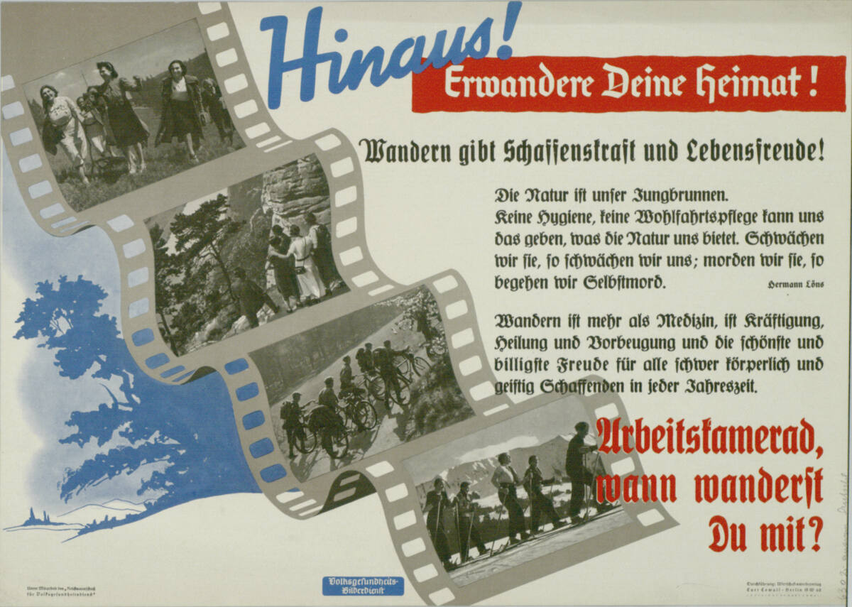 Anonym, Hinaus! Erwandere Deine Heimat!