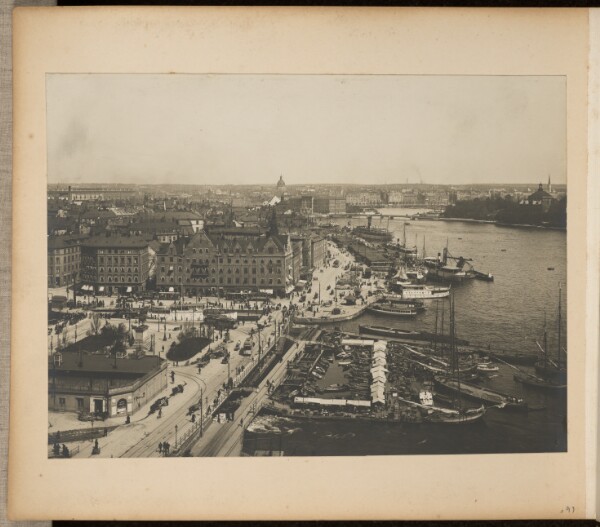 Unknown, [View of Stockholm Harbour]