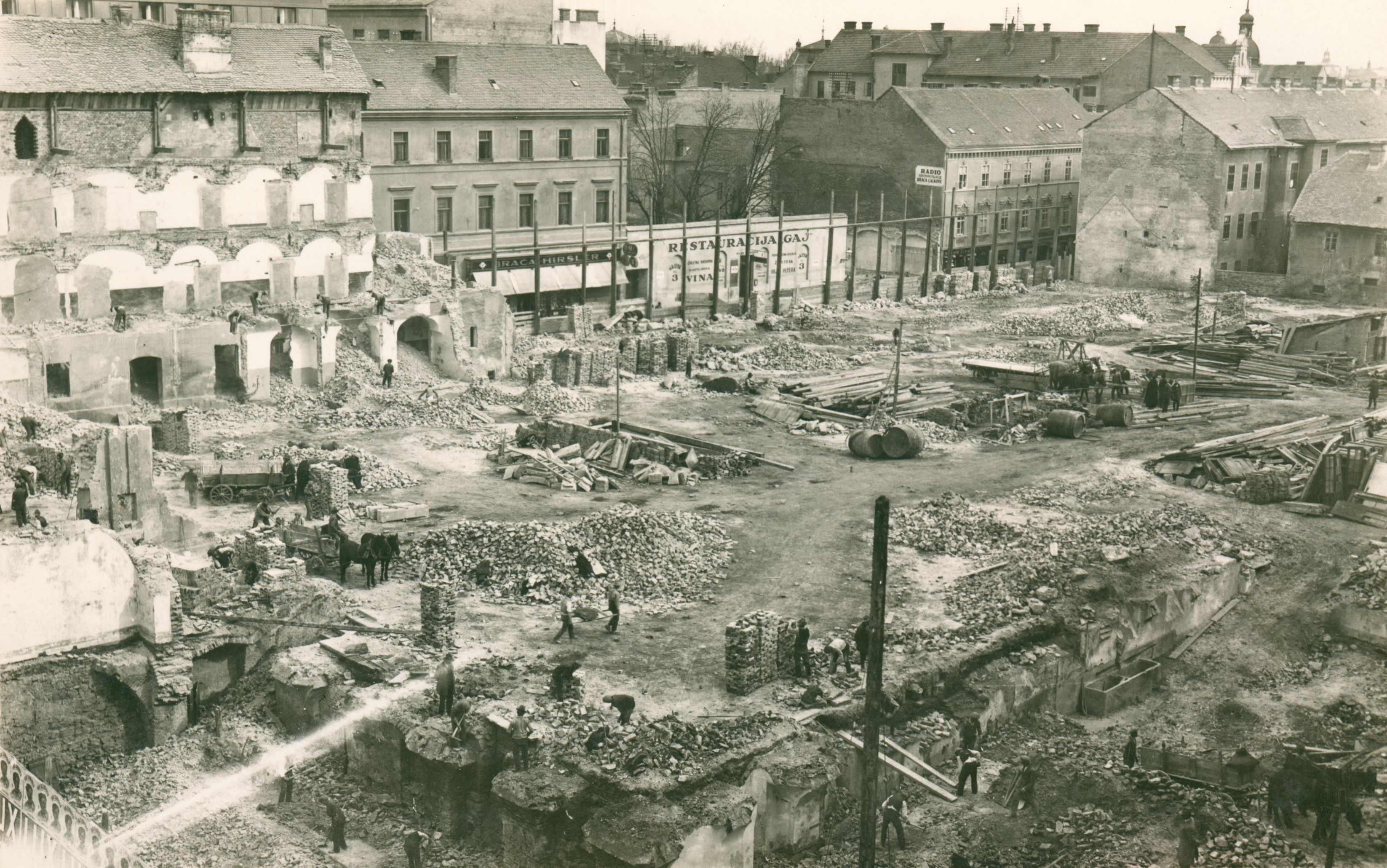 Vladimir Horvat, Zagreb - Zakladna bolnica, cijeli kompleks