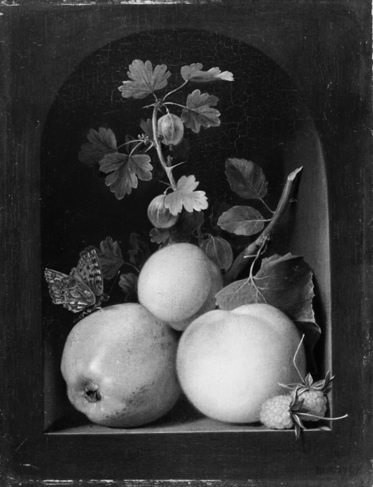 Jens Juel, Et æble, caville rouge, og andre frugter