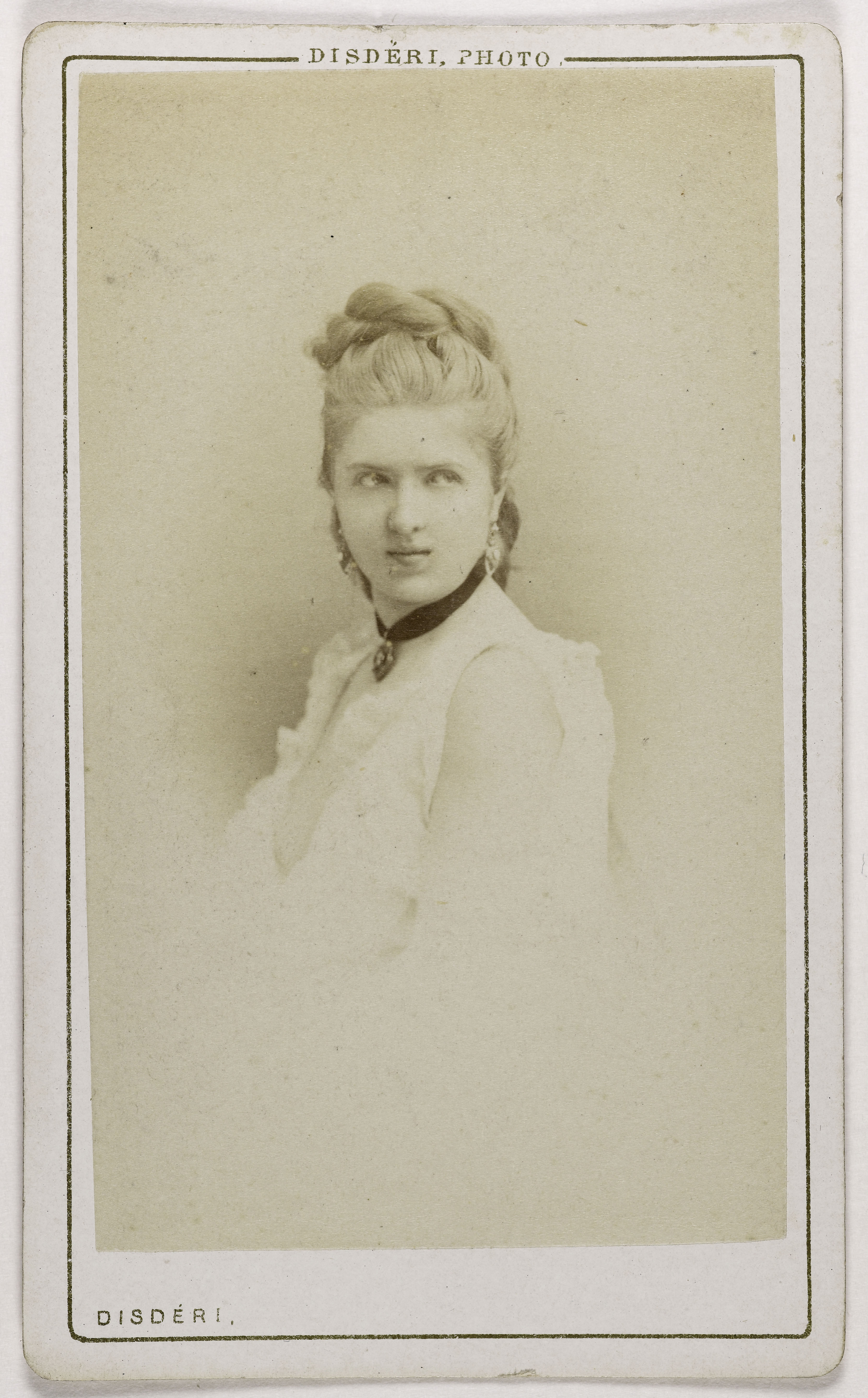 André-Adolphe-Eugène Disdéri, Portrait de Camille Blanche