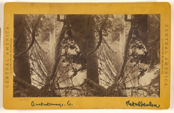Eadweard J. Muybridge, Retalhuleu, Bridge across the Ocosito River.