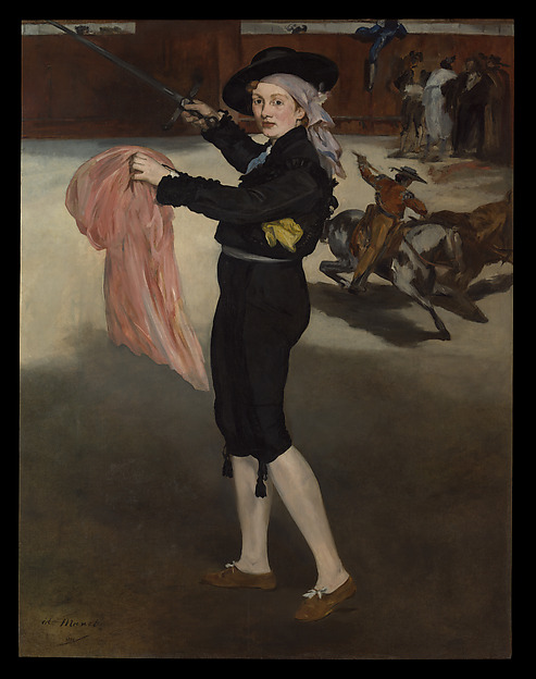 Edouard Manet, Mademoiselle V. . . in the Costume of an Espada