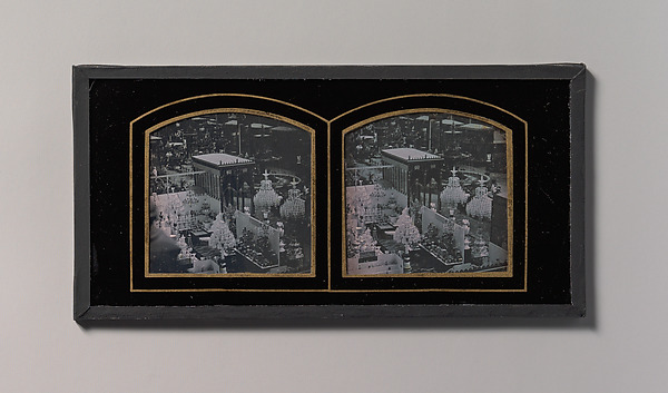 Unknown, [Stereograph, Universal Exposition of 1855, Interior, Paris]