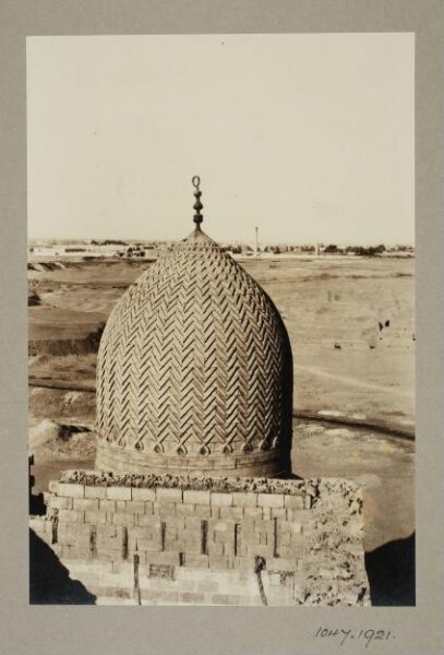 K.A.C. Creswell, Dome of the funerary complex of Mamluk Sultan al-Ashraf Inal, Cairo