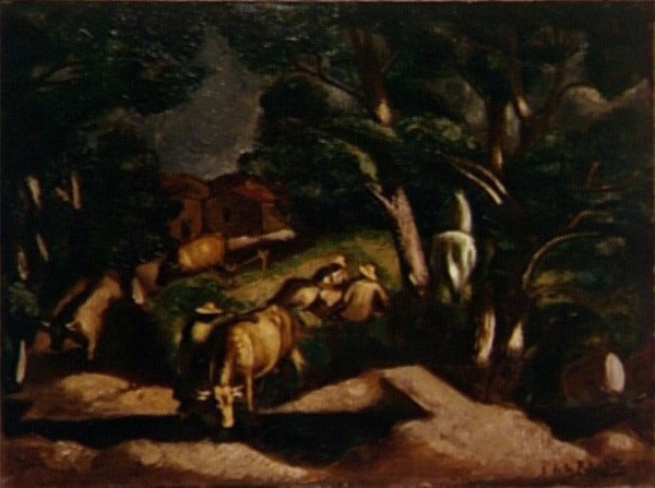 Amédée de La Patellière, Le repos champêtre