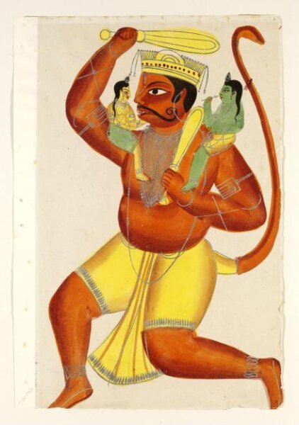 Unknown, Hanuman, Rama and Lakshmana