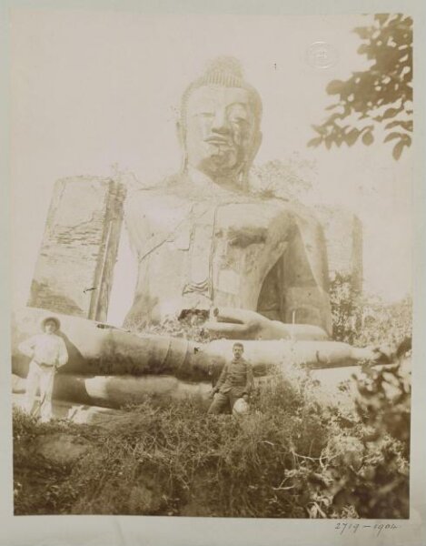 Unknown, Colossal Buddha, Aunthia