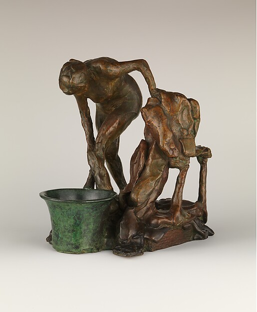 Edgar Degas, Woman Washing Her Left Leg (Second State)