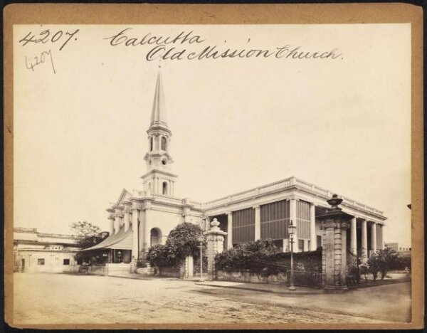 Francis Frith, Calcutta.  Old Mission Church