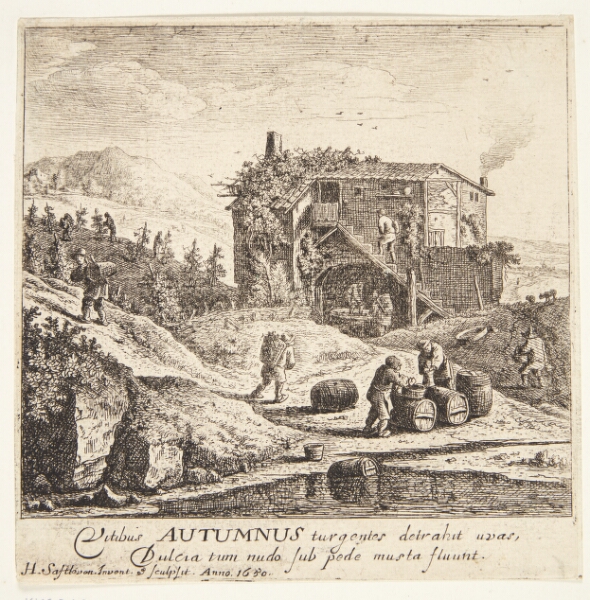 Herman Saftleven, Efterår