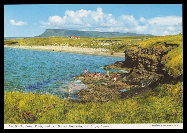 Hinde, John Wilfrid, The Beach, Rosses Point, and Bulben Mountain, Co. Sligo, Ireland