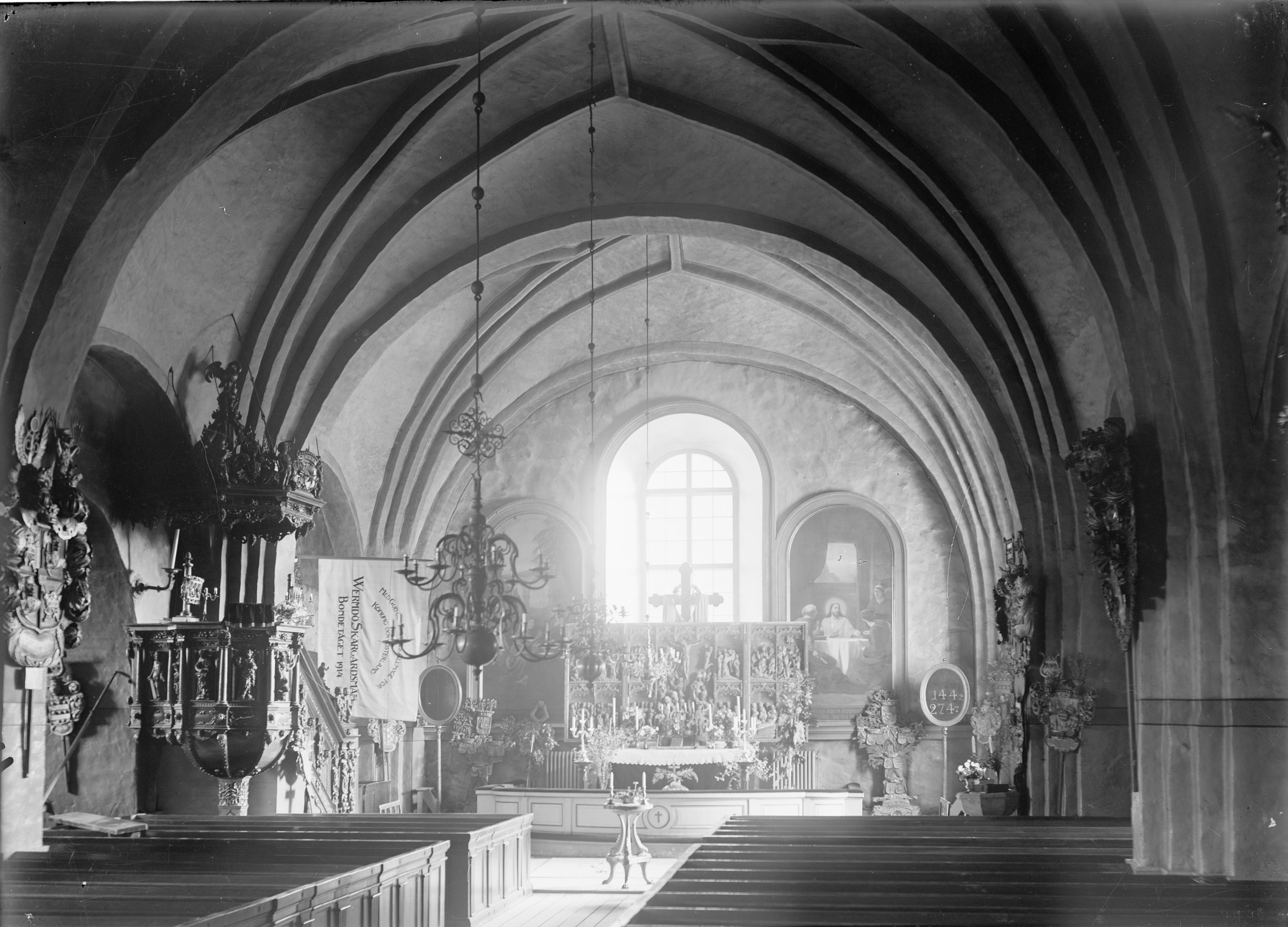 Sven Brandel, Värmdö kyrka