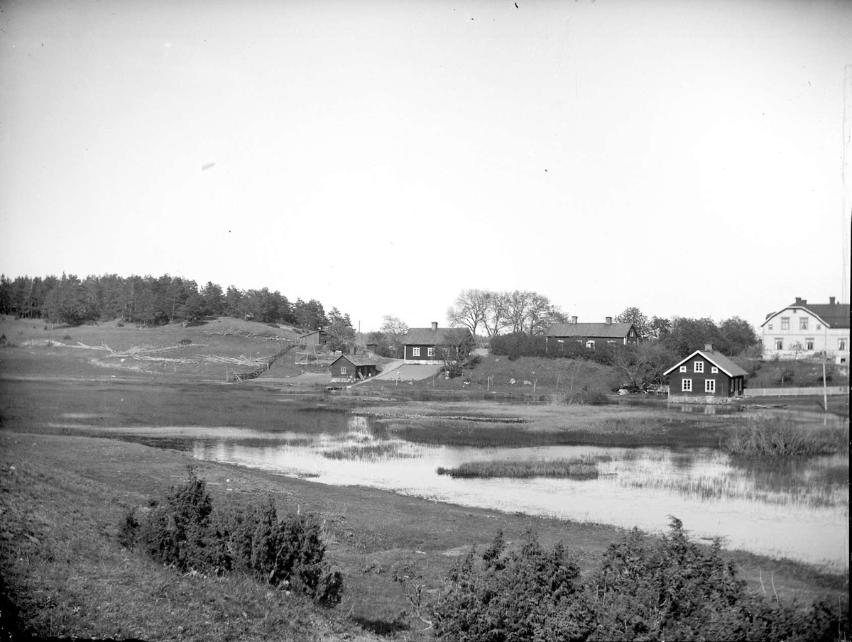 August Fredrik Schagerström, Bebyggelse vid vattendrag i Norrsunda socken, Uppland 1919