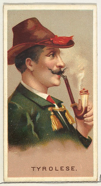 Allen & Ginter, Tyrolese, from World's Smokers series (N33) for Allen & Ginter Cigarettes