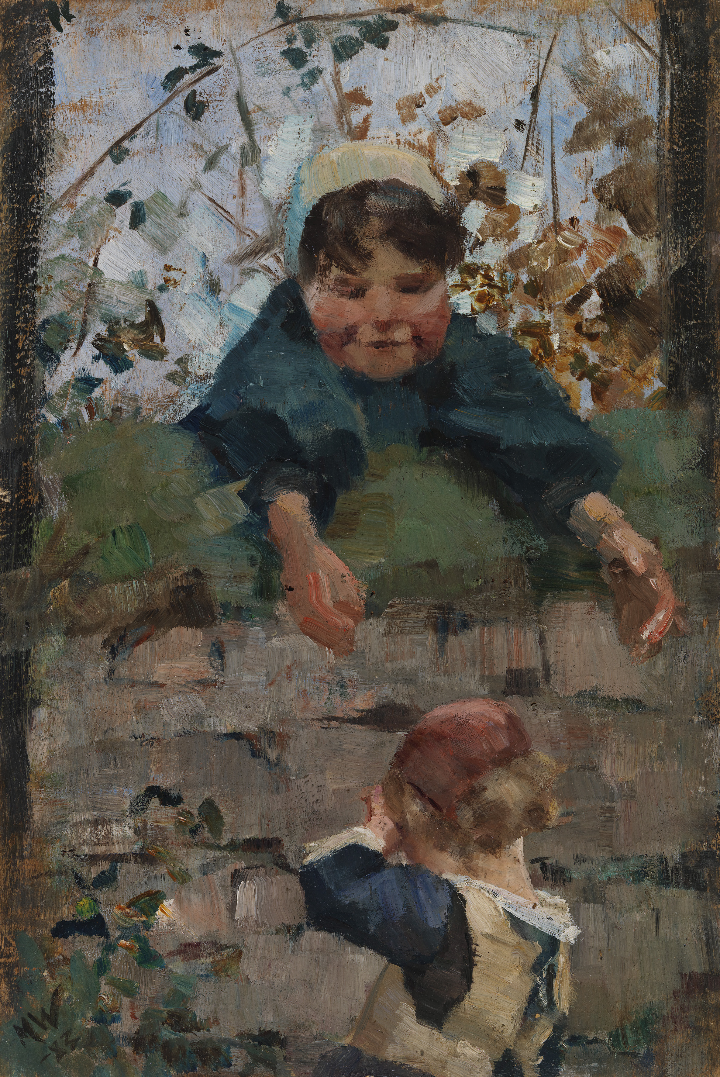 Maria Wiik, Farewell, study for The Obstacle
