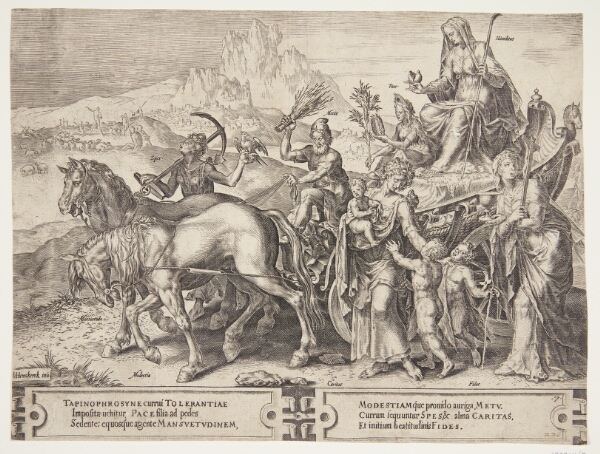 Cornelis Cort, Ydmyghedens triumf