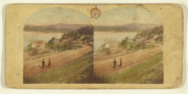 London Stereoscopic and Photographic Company, View on the Hudson River, West Point.