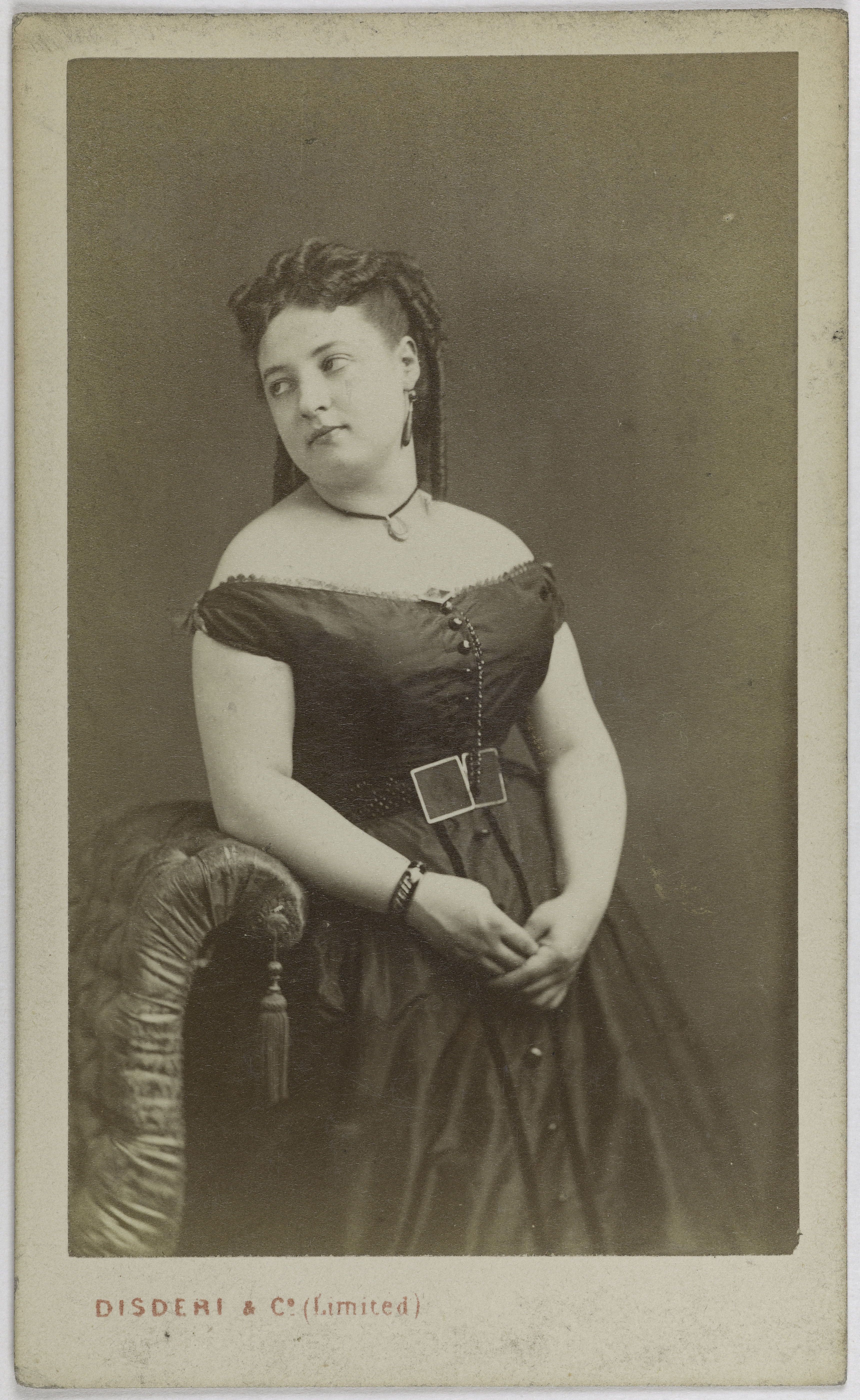 Disderi & Cie, Portrait de Pitteri Elise, (actrice ?)