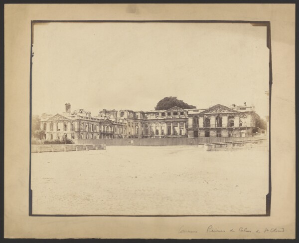 Unknown, [Ruins of Château of Saint-Cloud]