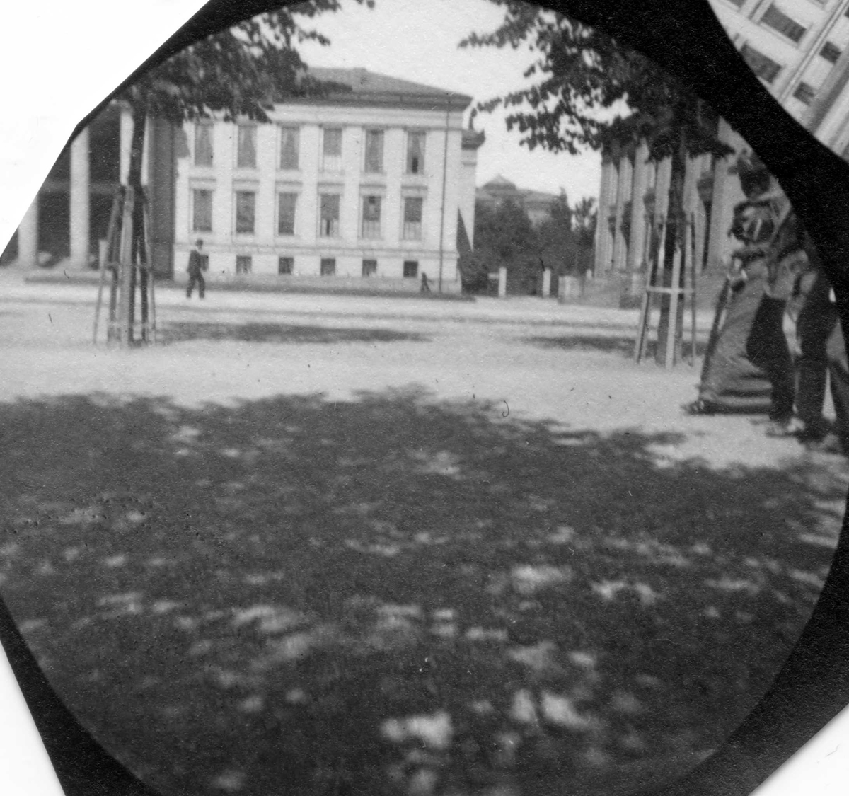 Fredrik Carl Mülertz Størmer, Fra Universitetsplassen, Karl Johans gate, Oslo,