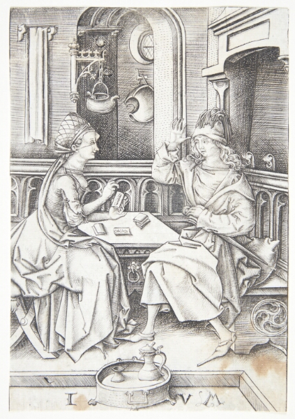 Israhel van Meckenem, Kortspillerne