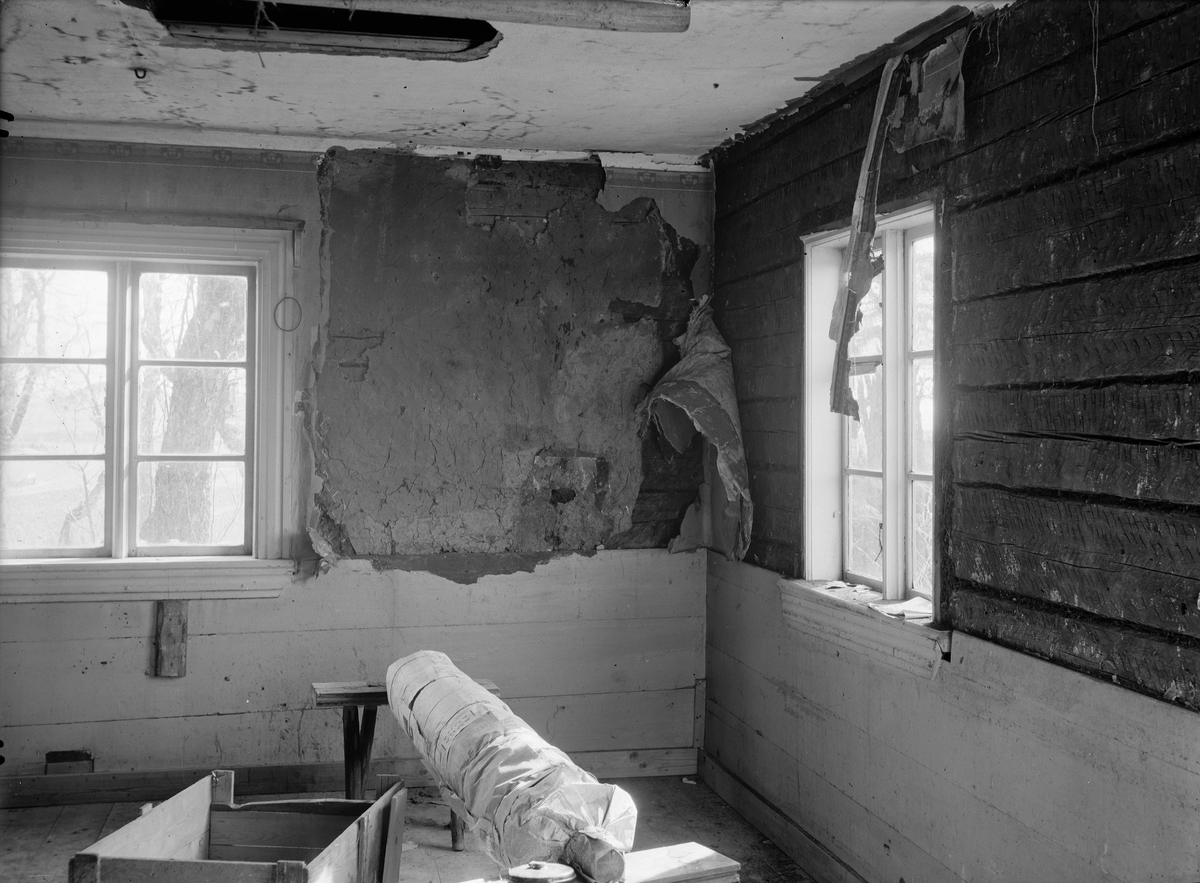 Paul Sandberg, The Day-Lodge in Bärby hut, Bärby, Östervåla parish, Uppland