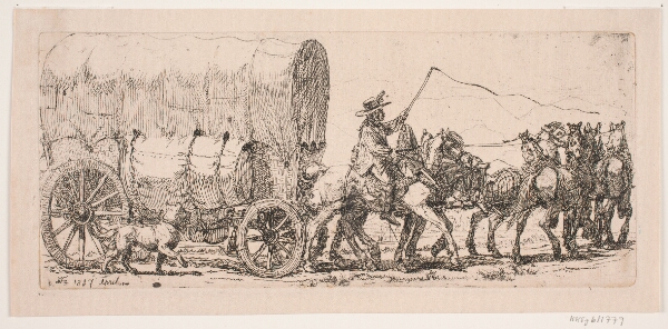 Lorenz Frølich, Fragtvognen