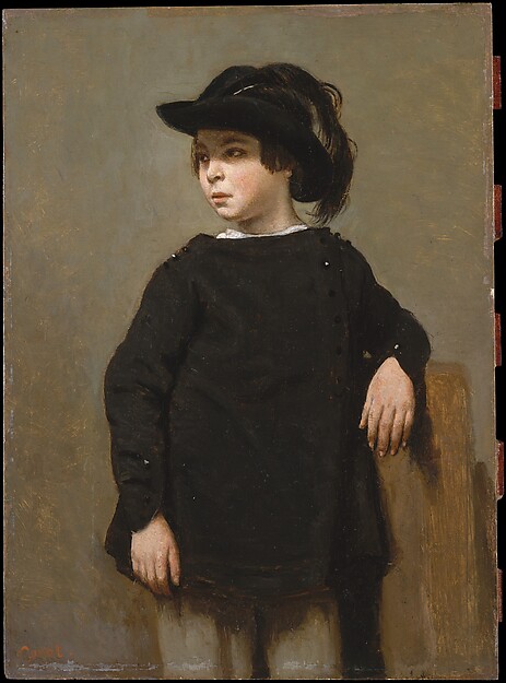 Camille Corot, Portrait of a Child