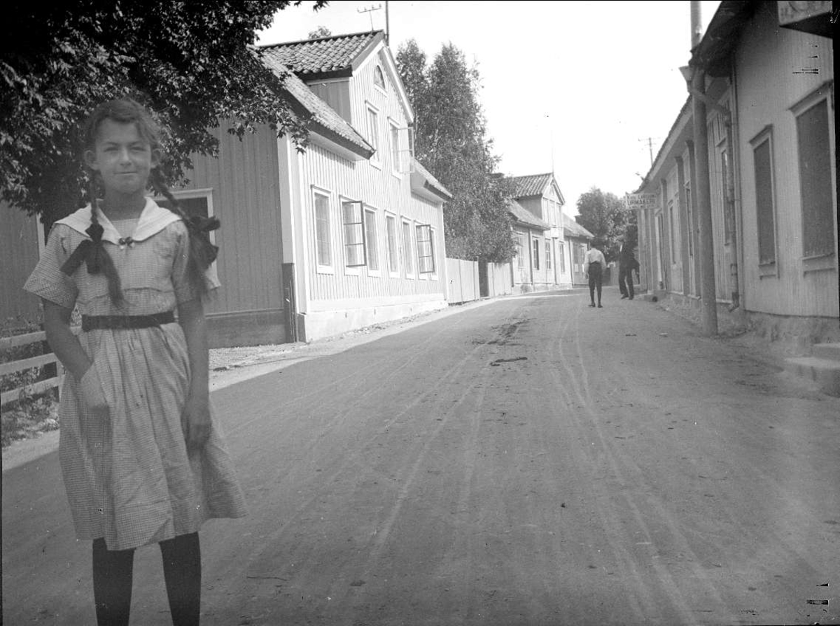 August Fredrik Schagerström, "Östhammar. Stadshotellet" Uppland augusti 1920