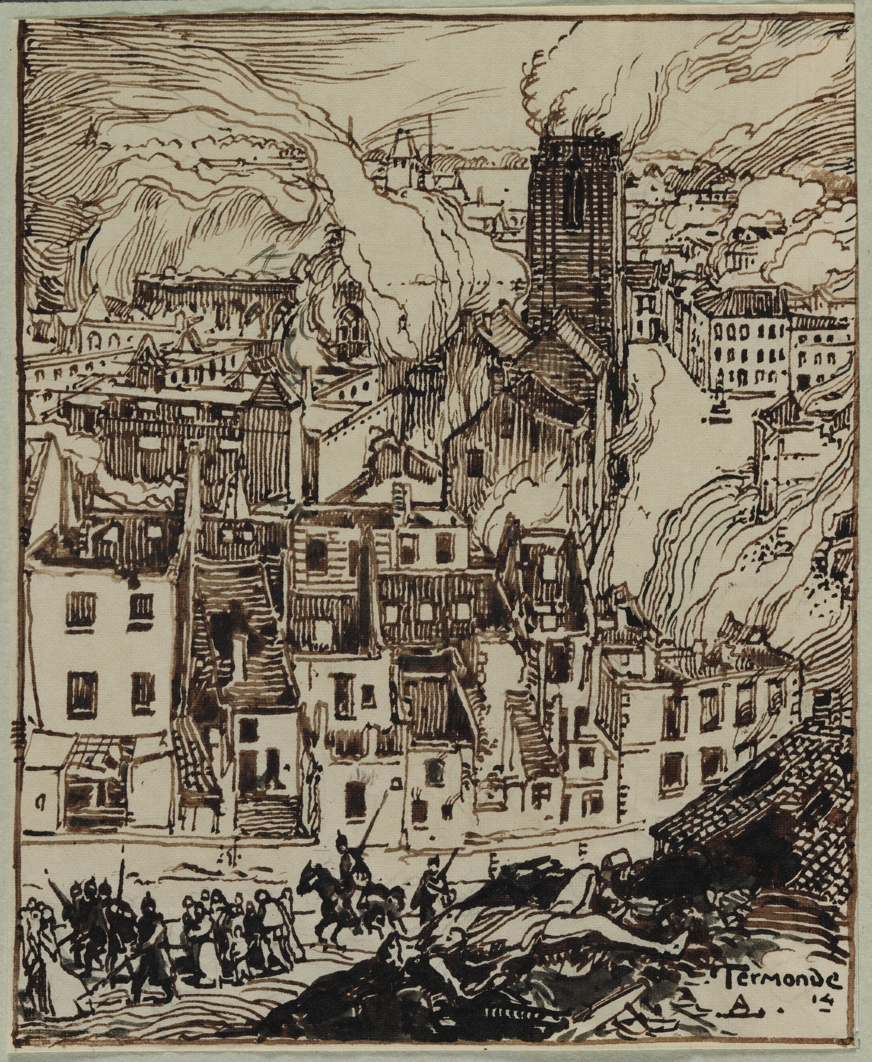 Auguste Louis Lepère, Termonde