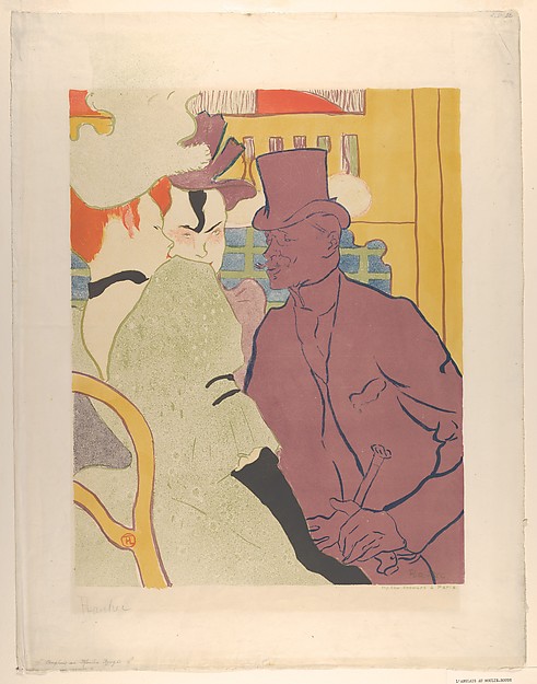 Henri de Toulouse-Lautrec, The Englishman at the Moulin Rouge