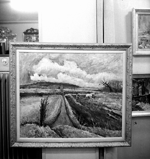 Knut Borg, Tavla. Alexander Roos