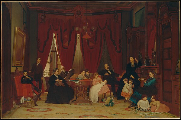 Eastman Johnson, The Hatch Family