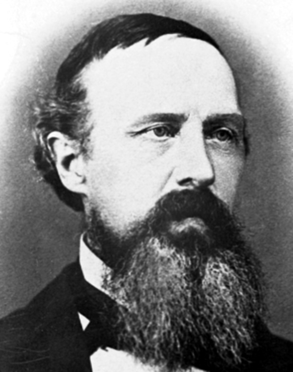 Anno Domkirkeodden, PORTRETT, BOKHANDLER HANS A. SAMUELSEN, ORDFØRER I HAMAR: 1854, 1856, 1860, 1862, 1864, 1867
