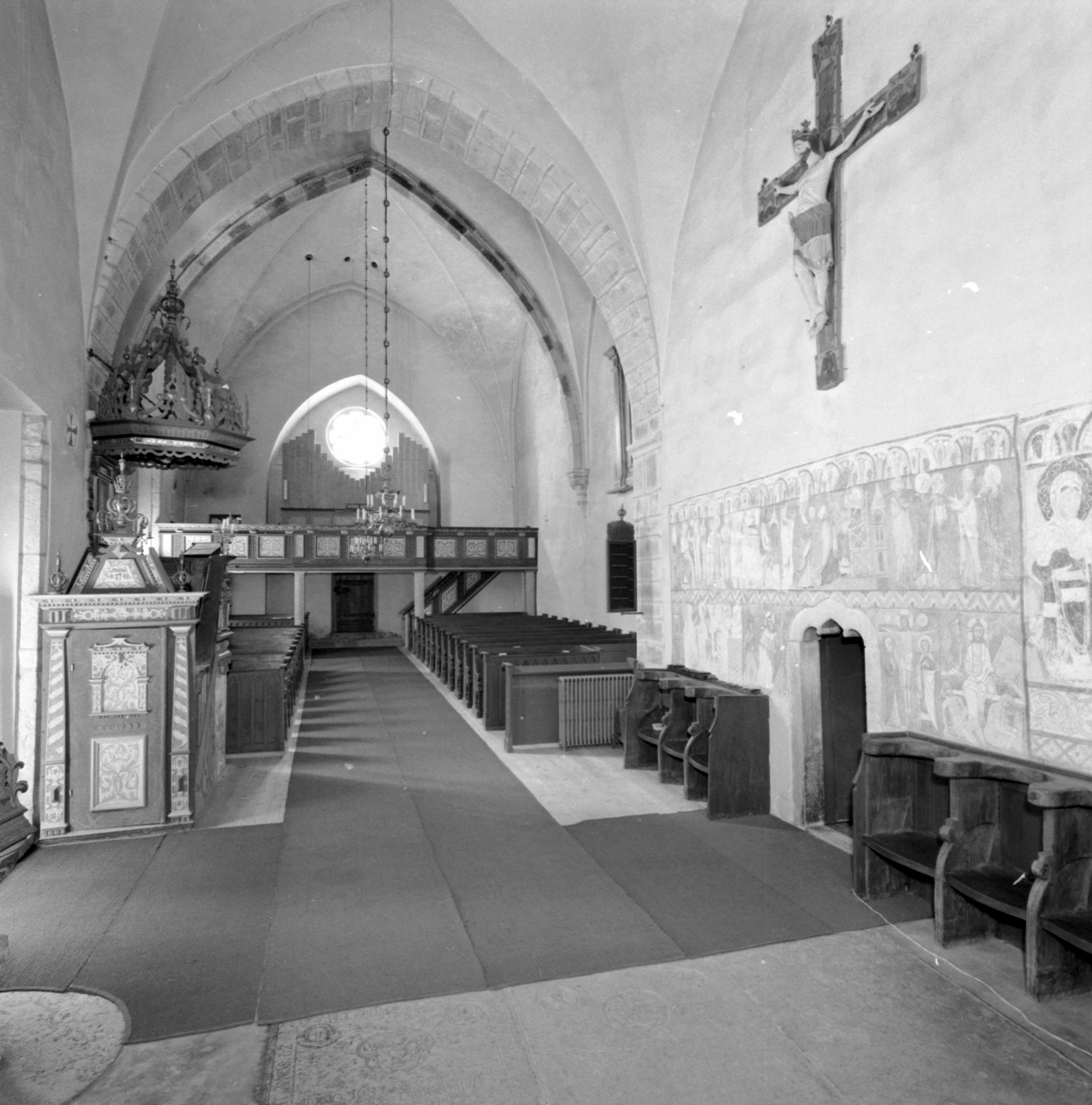 Nils Lagergren, Kräklingbo kyrka