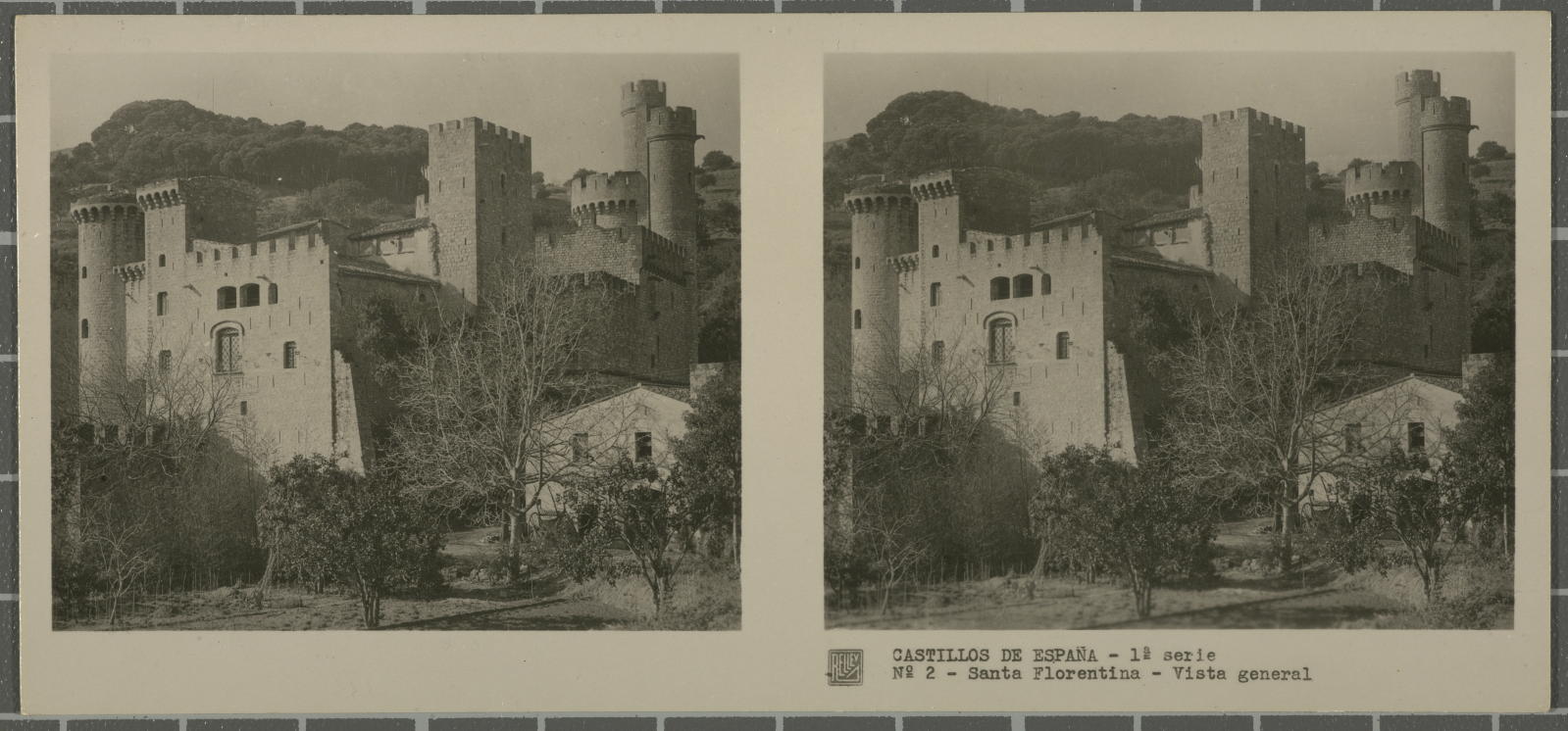 Desconegut, Castillos de España (Barcelona)