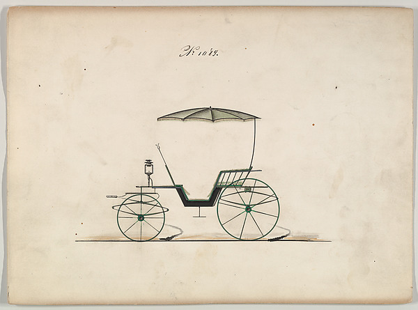 Brewster & Co., Design for Unclassified Carriage, no. 1089