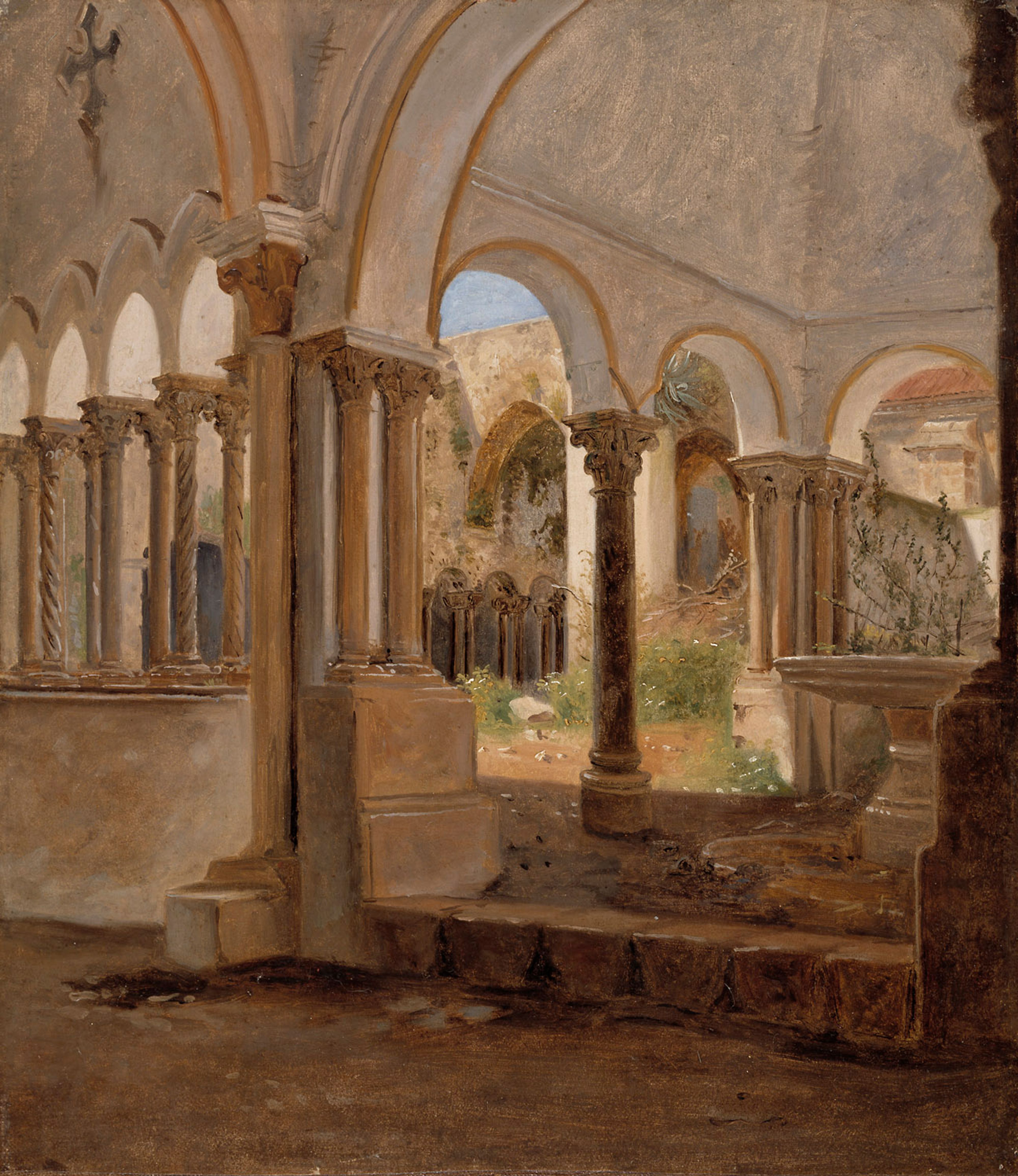 Constantin Hansen, Autio luostarinpiha