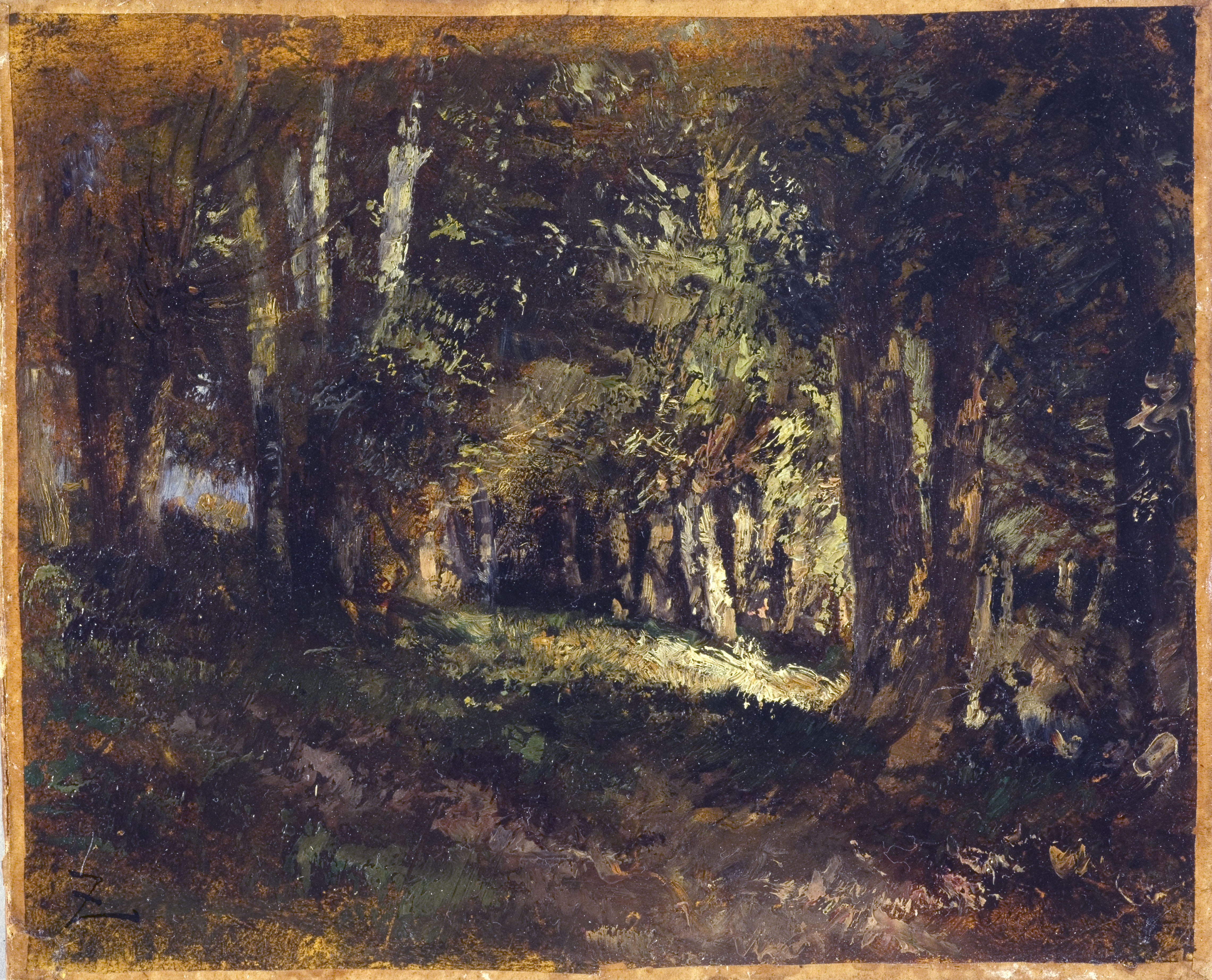 Félix Ziem, La Forêt