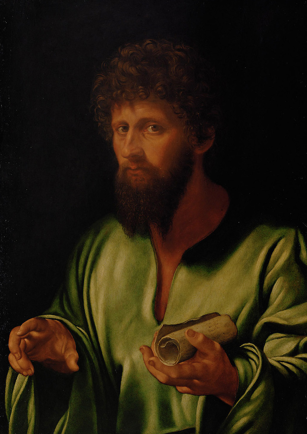 Giovanni Girolamo Savoldo, A philosopher