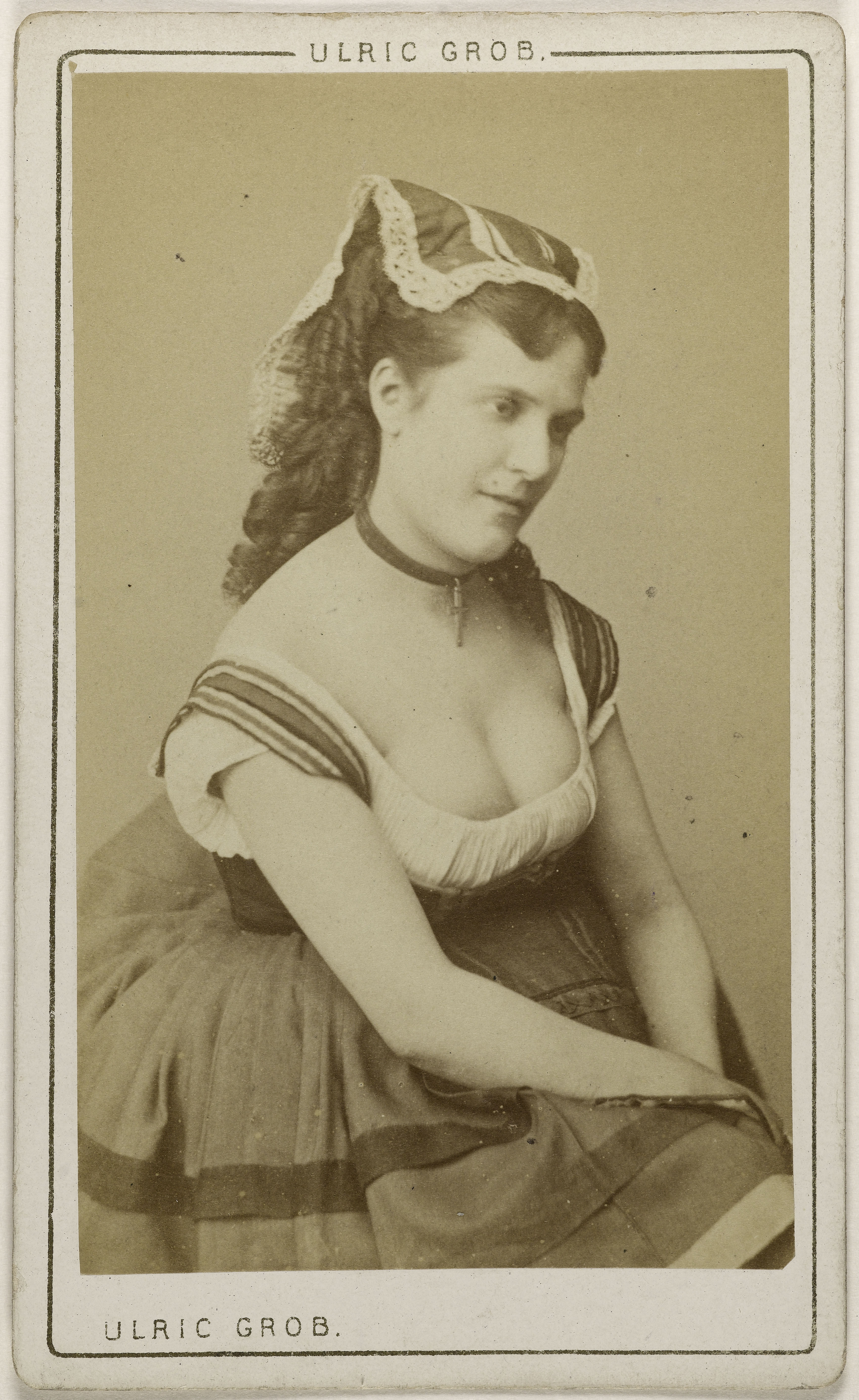 Ulric Grob, Portrait de Berthe, (actrice)