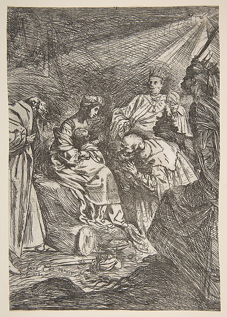 Claude Vignon, The Adoration of the Magi