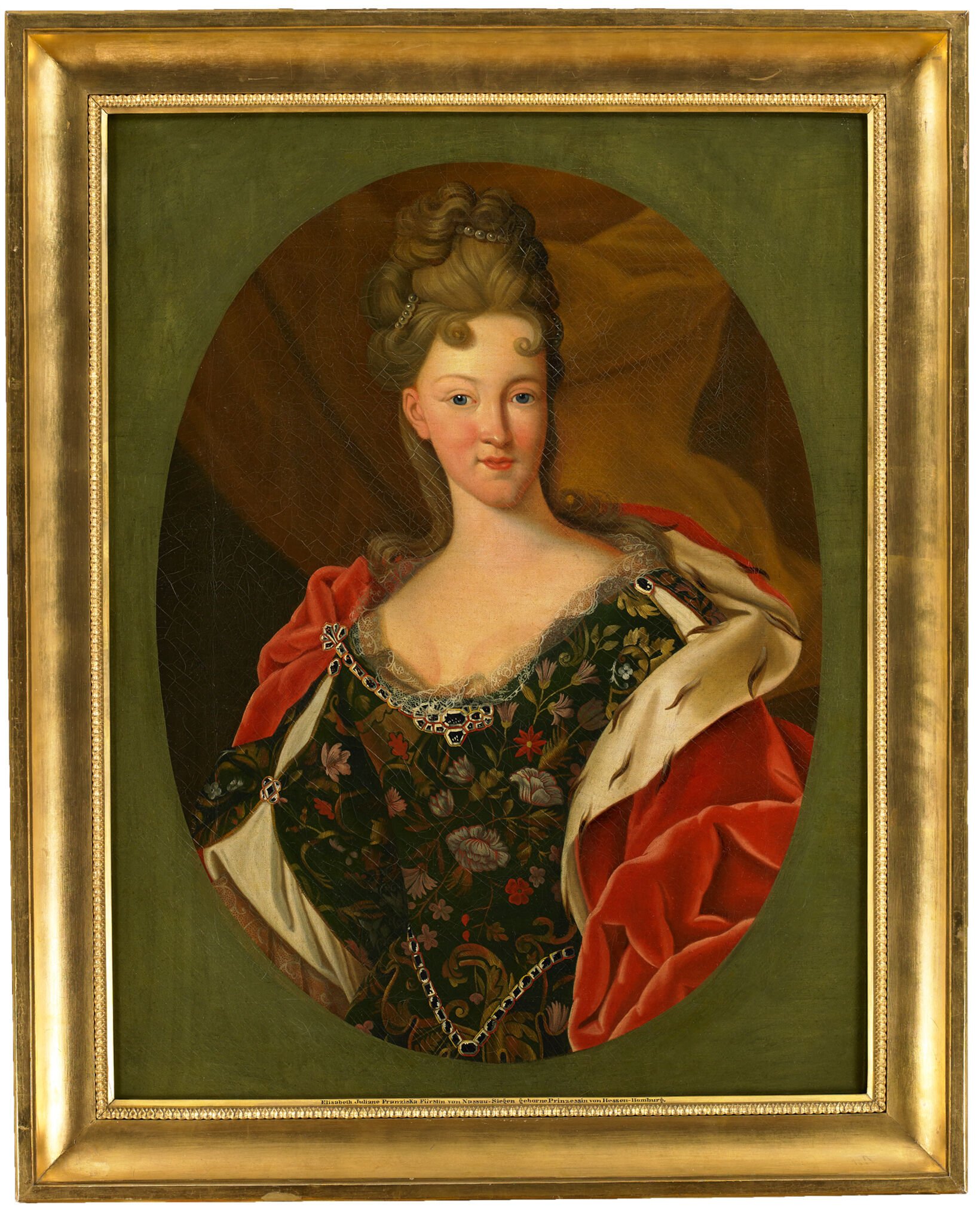 Unknown artist, Landgräfin Elisabeth Juliane Franziska von Hessen-Homburg