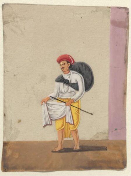 Unknown, One of seventeen paintings of occupations, especially domestic servants.