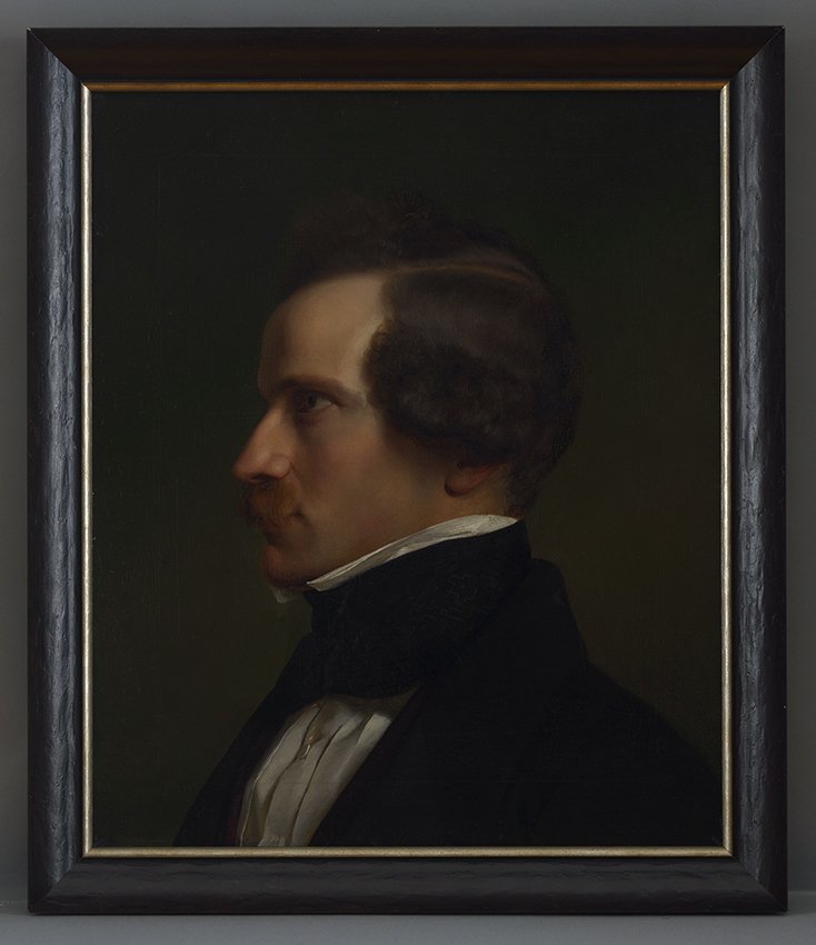 Gustav Metz, Eduard Bendemann, um 1840